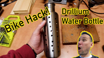 Unbelievable Bike Hack! Drillium Water Bottle!