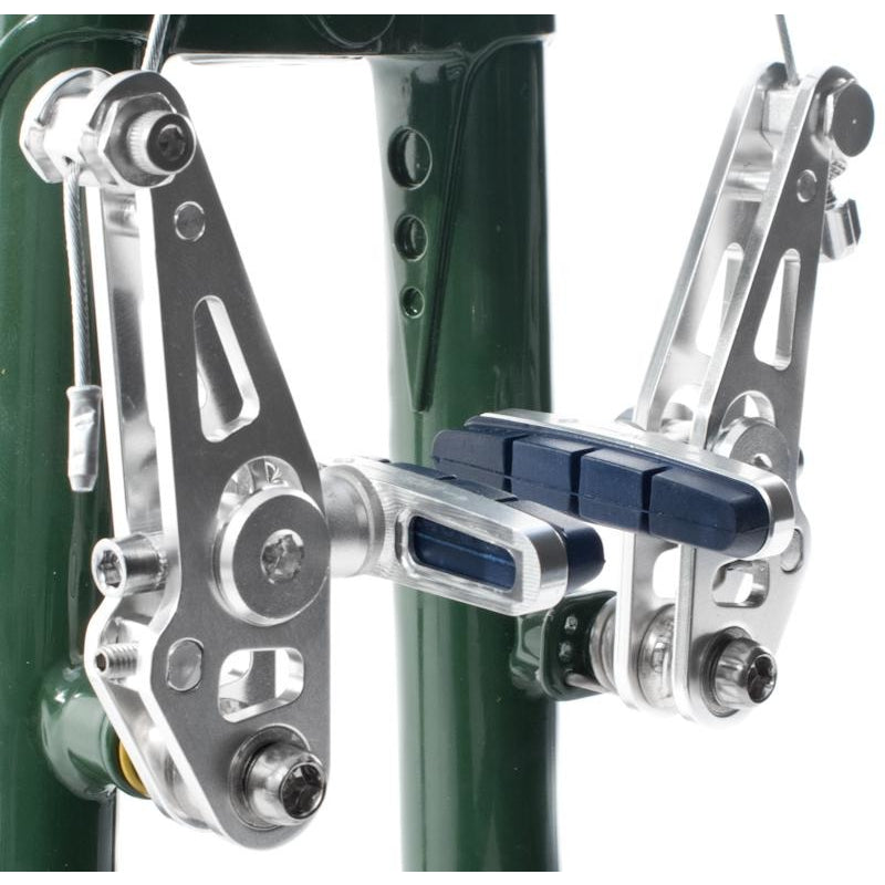 gravel bike with cantilever brakes Velo Orange Grand Cru Zeste Cantilever Front and Rear Brakeset-Silver