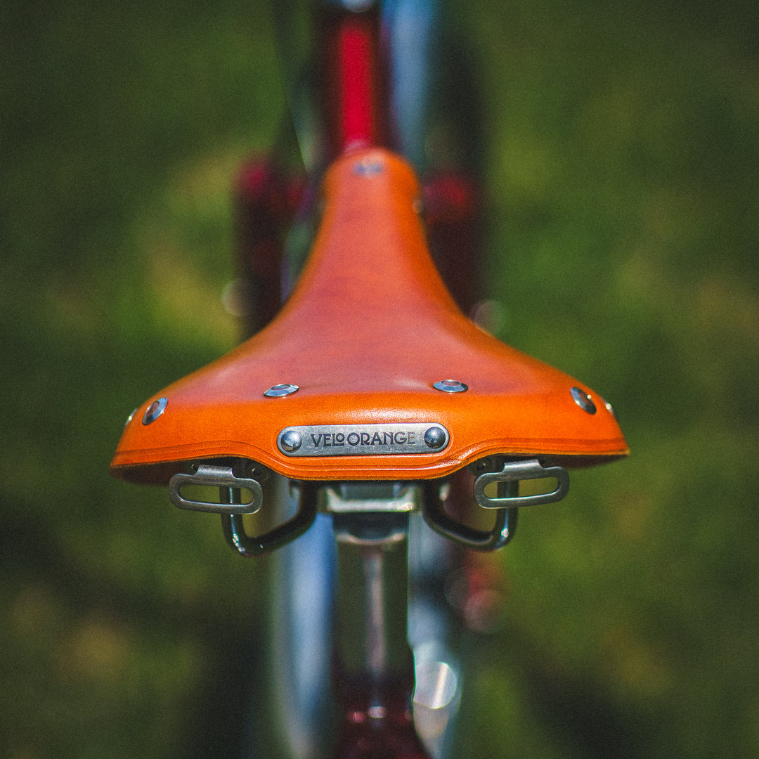Model 7 City Leather Saddle | Maximum Comfort for Upright Riding