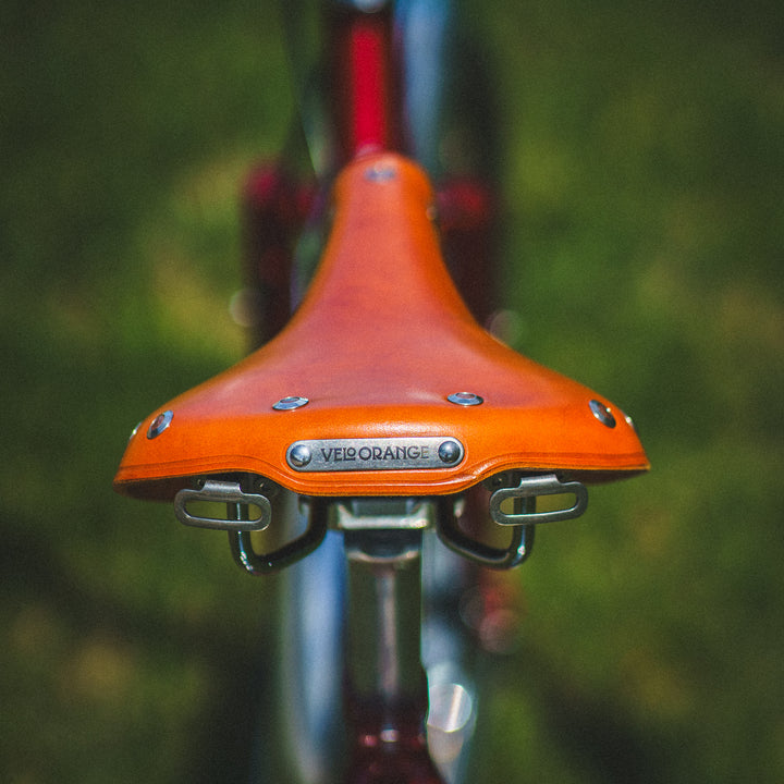 Model 7 City Leather Saddle | Maximum Comfort for Upright Riding