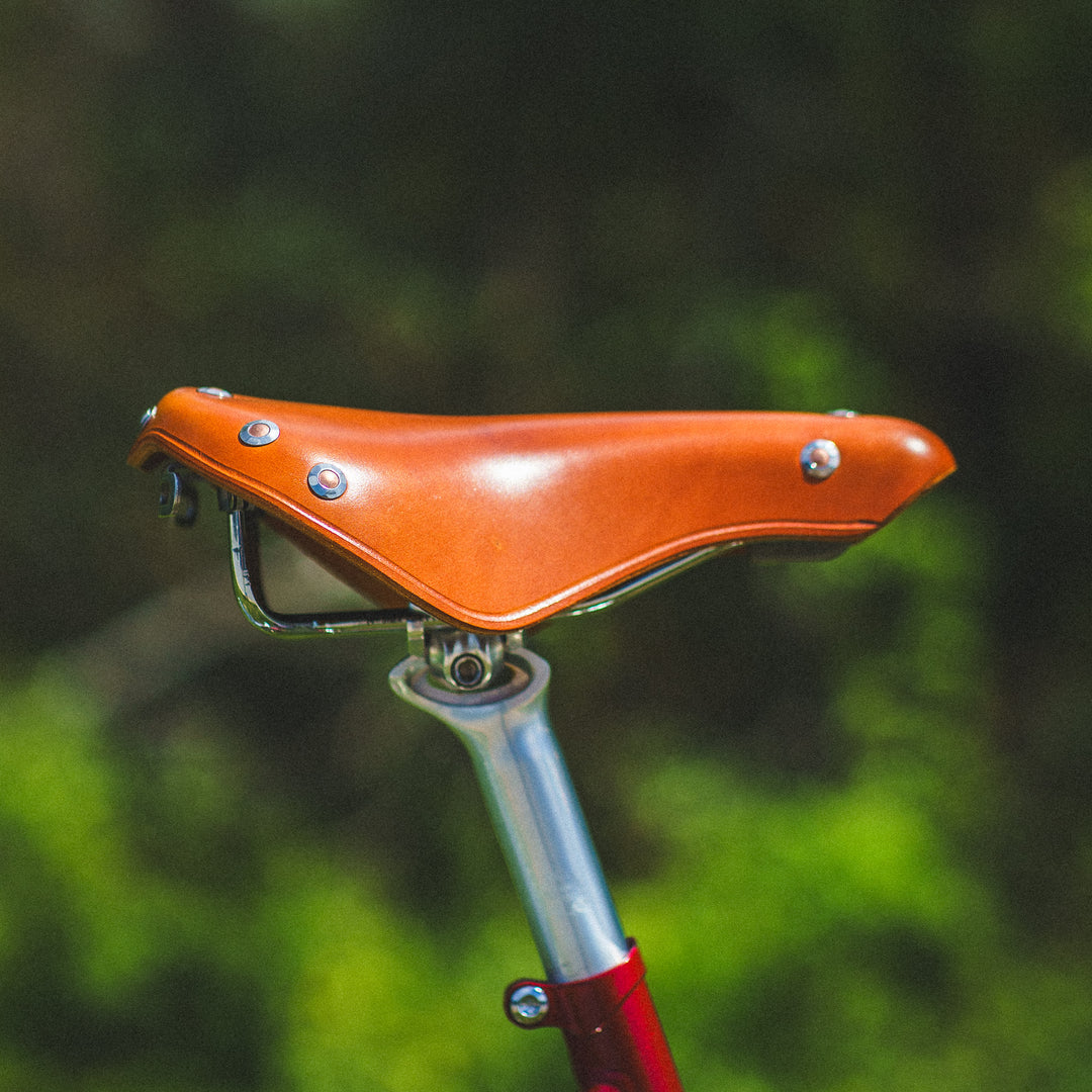 Model 7 City Leather Saddle | Maximum Comfort for Upright Riding