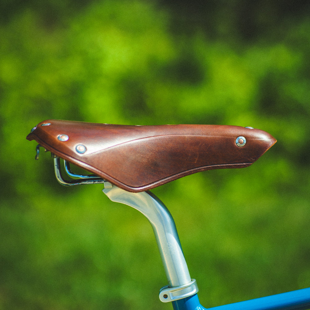 Model 3 Leather Touring Saddle | Balanced Comfort for All-Road