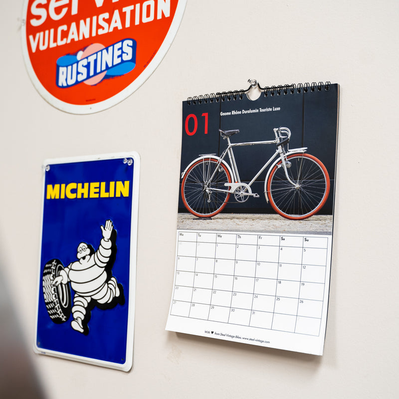 2025 Steel Vintage Bike Calendar