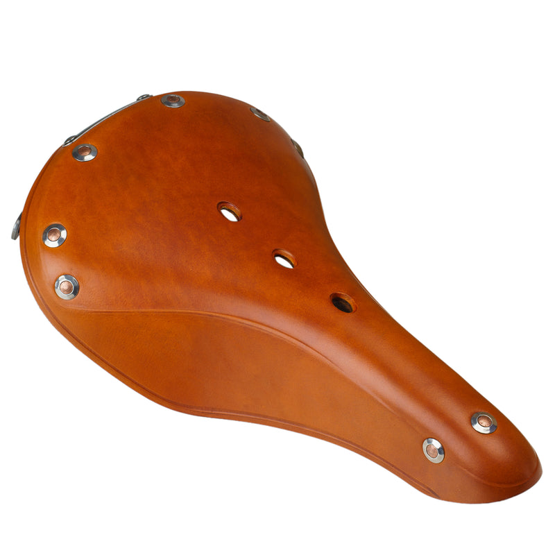 Model 3 Leather Touring Saddle | Balanced Comfort for All-Road