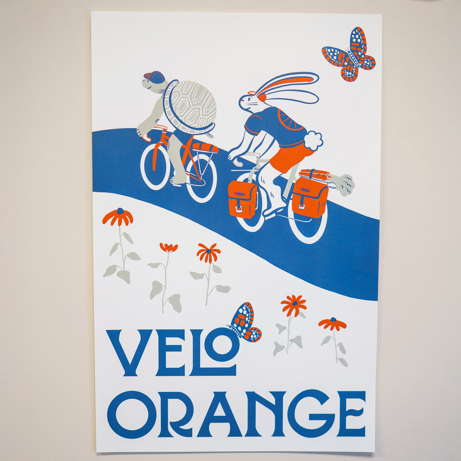 Tortoise and Hare Touring Poster – Velo Orange