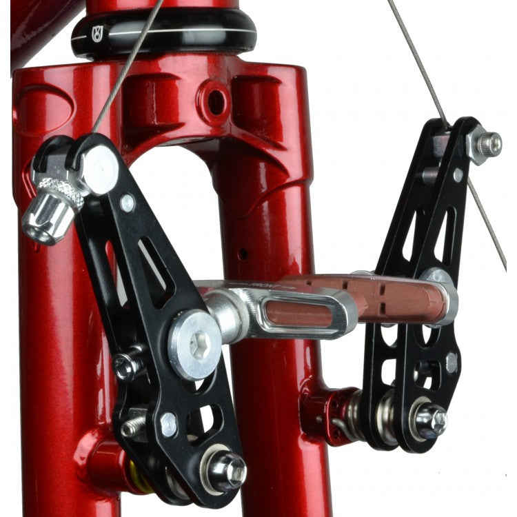 gravel bike cantilever brakes Velo Orange Grand Cru Zeste Cantilever Front and Rear Brakeset-Silver