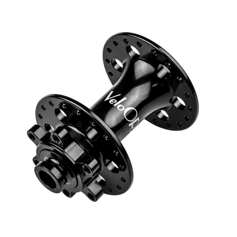 Disc Front Hub - Silver and Noir