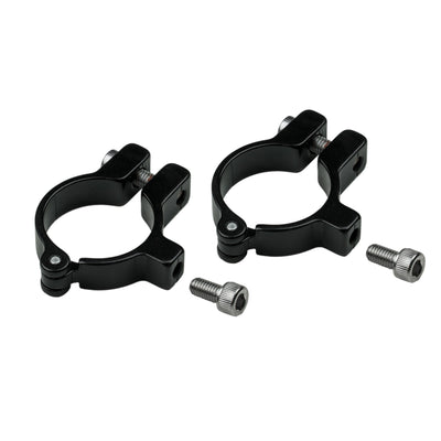Hinged Bottle Cage Clamps, Black