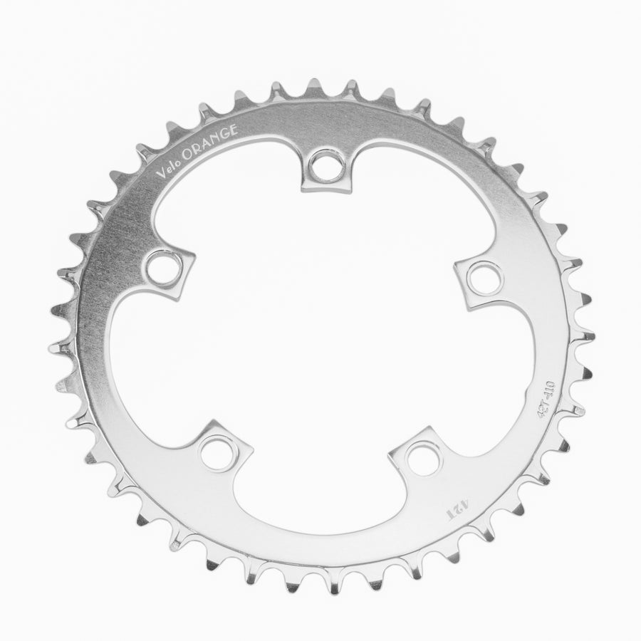 Stronglight 350050 Double Chain Ring bolts x5 Bicycle Stainless Steel - Silver Stronglight 350050 Double Chain Ring bolts x5 Bicycle Stainless Steel - Silver