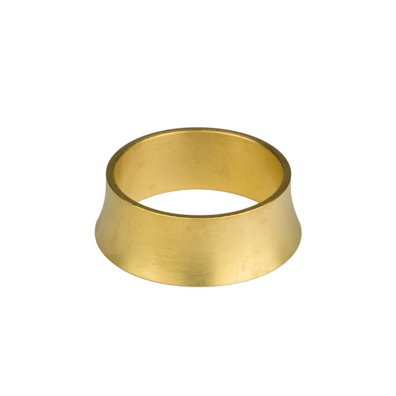 1 1/8" Tapered Brass Spacer